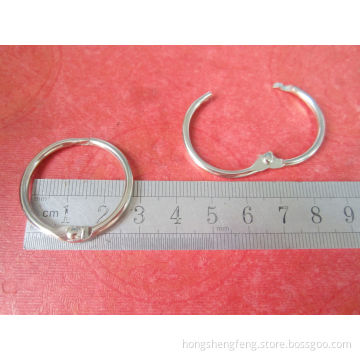 Factory Supply in Stock 1" Metal File Book Ring Clips